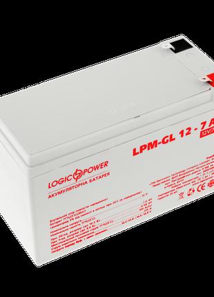Акумулятор гелевий LogicPower LPM-GL 12 - 7 AH