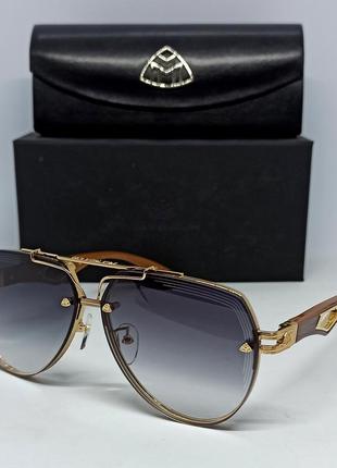 Maybach очки капли мужские солнцезащитные люксовые брендовые с...