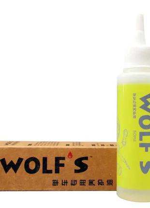 Смазка для цепей велосипедов WOLF'S, жидкая, 50 мл.>