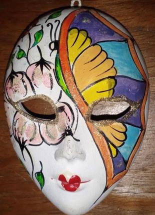 Керамическая, венецианская маска