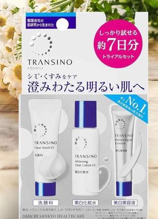 Transino medicated skin care series набор из 3 средств по уход...