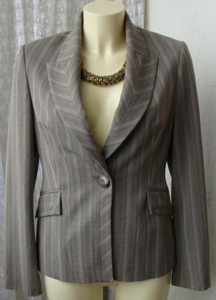 Пиджак женский деловой элегантный бренд marks&spencer р.46 №4998