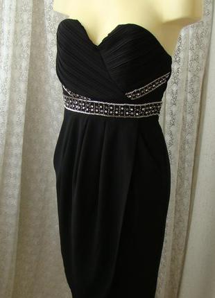 Платье маленькое черное вечернее tfnc london р.44-46 7714