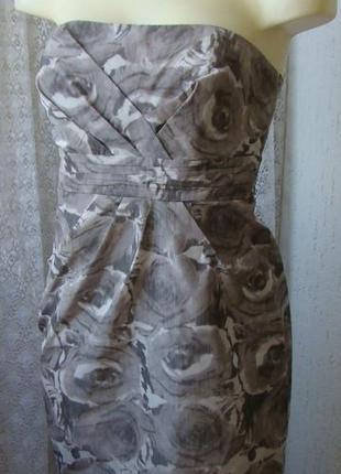 Платье женское летнее модное нарядное бренд john rocha р.46 №5422