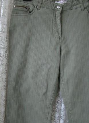 Брюки женские штаны джинсы укороченные хлопок бренд papaya р.5...