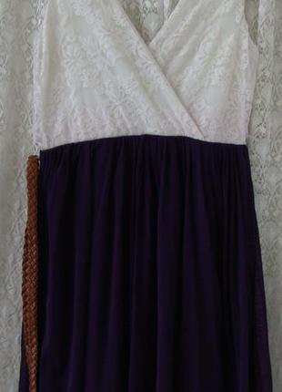Платье туника нарядное летнее кружево ayanapa р.42-44 №6373а