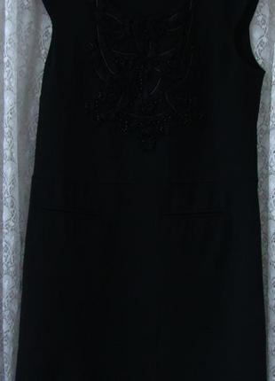 Платье модное черное мини good look р.42-44 №6601