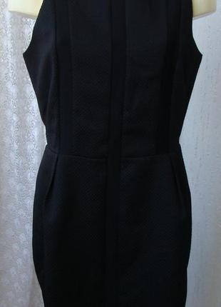 Платье черное офисное деловое kiomi р.48 №6607