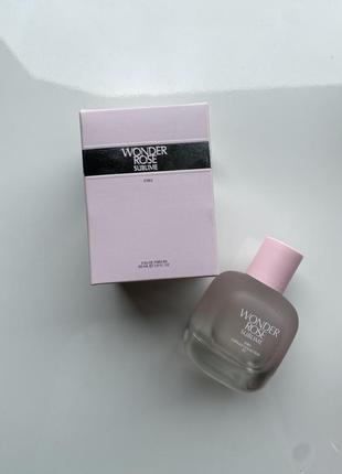 Парфуми zara wonder rose sublime