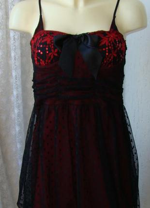 Платье женское нарядное вечернее гипюр бренд bay р.44 №3739