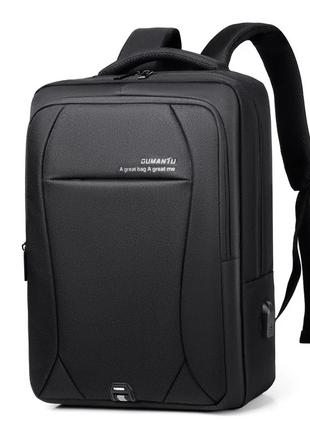 Рюкзак Oumantu 2101, городской портфель для ноутбука 15.6″,USB...