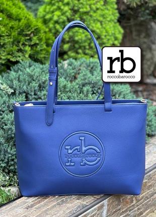 Roccobarocco итальялия стильная сумка шоппер тоут оригинал