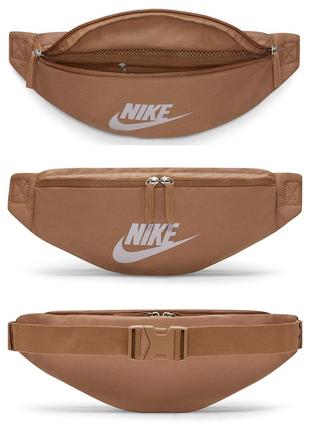 Nike nk heritage waistpack db0490-258 сумка на пояс плечо бана...