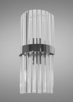 Современный хрустальный настенный светильник D86619/A4W200xH450HR