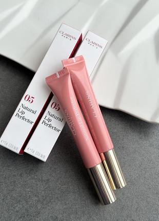 Блиск для губ clarins instant natural light lip perfector