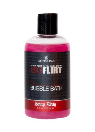 Піна для ванни Sensuva — Big Flirt Pheromone Bubble Bath — Ber...