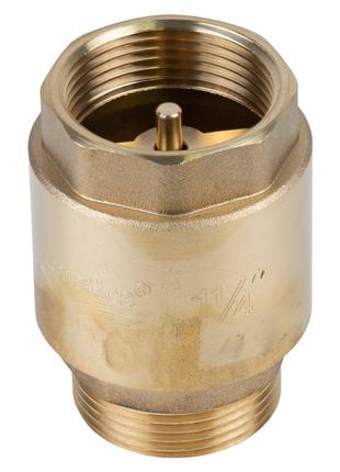Клапан обратный M1 1/4"×F1 1/4" (латунь) euro 510г