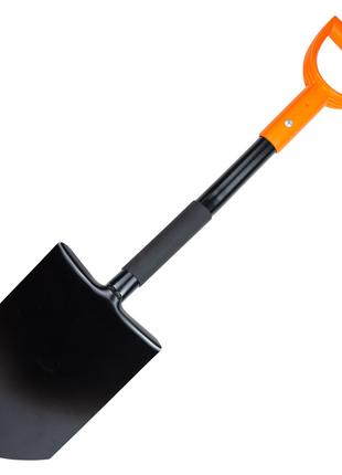 Лопата штыковая с металлической ручкой 285×195×800мм 1.6кг