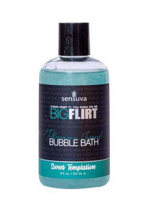 Пена для ванны Sensuva — Big Flirt Pheromone Bubble Bath — Swe...