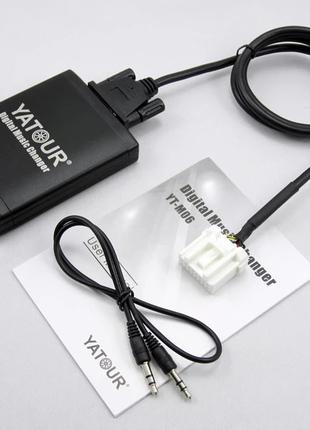 Aux, USB адаптер, цифрой чейнджер Mazda