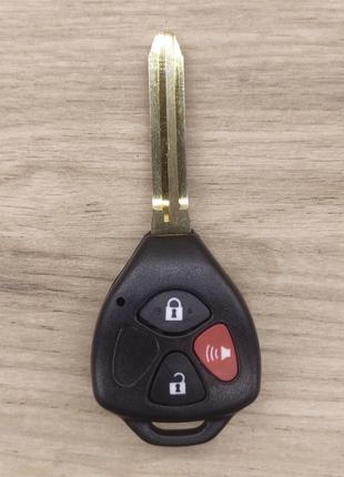 Корпус ключа Тойота на 3 кнопки