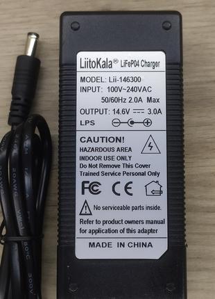 Зарядное устройство Liitokala 12 (14,6) вольт 3А для LiFePO4 а...