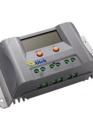 Контролер заряду від сонячних панелей Altek P40A 12/24В USB, LCD