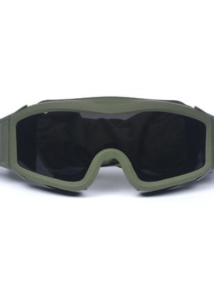 Тактичні захисні окуляри маска REVISION DESERT LOCUS