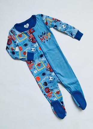 Хлопковый слип человечек пижама