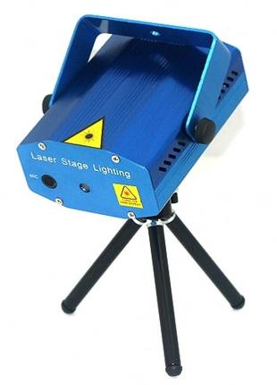 Лазерный диско проектор стробоскоп лазер светомузыка 3 режима,...