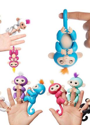 Умная игрушка обезьянка Fingerlings Monkey, SL1, Хорошего каче...