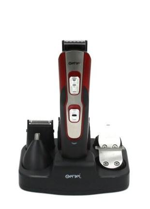 Триммер стайлер бритва 5 в 1 Gemei GM-592 Barber hair clippers...