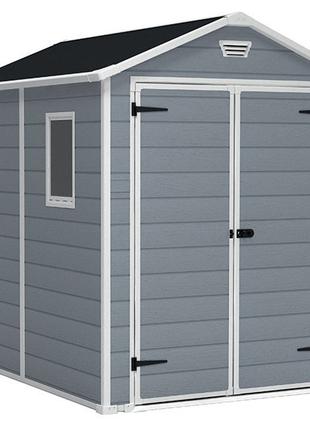 Садовий пластиковий будиночок Manor 6x8 DD Keter