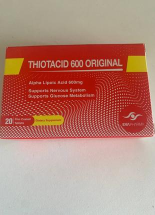 Thiotacid 600 Original. Тиотацид. 20 таблеток