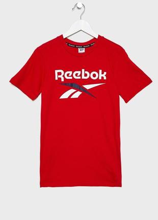 Футболка reebok youth graphic logo ew8557