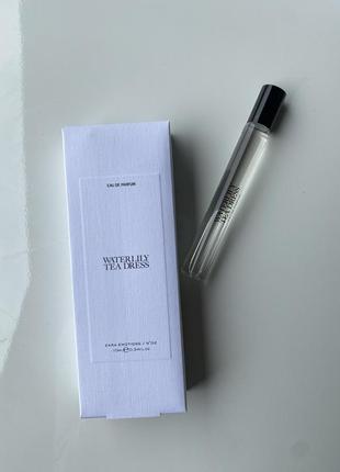 Парфуми zara waterlily tea dress