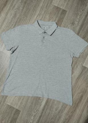 Мужское поло / футболка / серое поло / primark / мужская одежда /