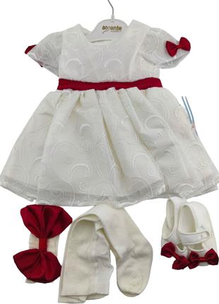 Детское платье Турция 3, 6 месяцев для новорожденной девочки н...