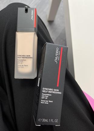 Тональный крем shiseido synchro skin self-refreshing foundation