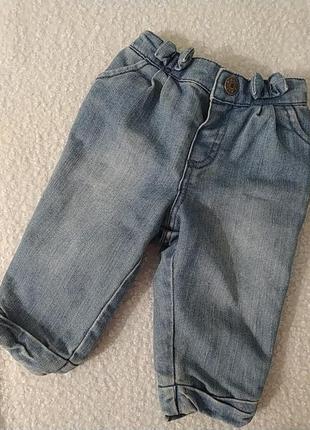 Утеплені джинси на дівчинку