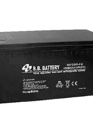 Аккумулятор BB Battery BP200-12 AGM
