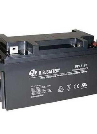 Аккумулятор BB Battery BP65-12 AGM