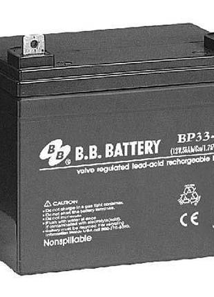 Аккумулятор BB Battery BP33-12 AGM