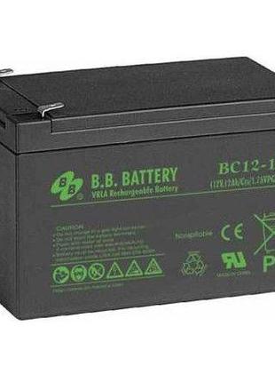 Аккумулятор BB Battery BС12-12 AGM