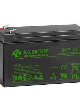 Аккумулятор BB Battery BС7-12 AGM