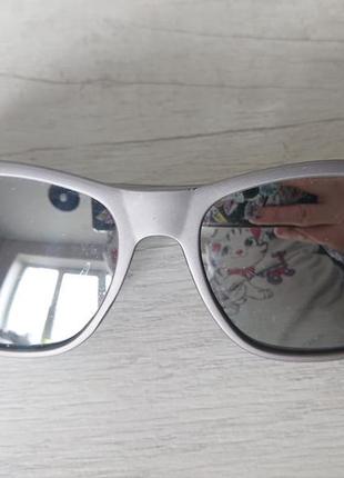 Зеркальные серый солнцезащитные очки