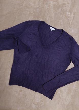 Кофта petite кофточка пуловер с v образным вырезом