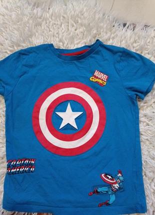 Marvel, футболка для мальчика 5-6 лет