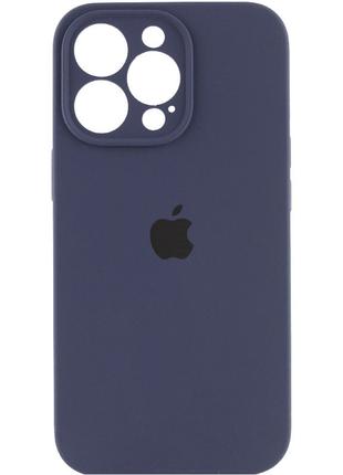 Защитный чехол на Iphone 14 Pro (Тёмно-синий / Midnight blue) ...