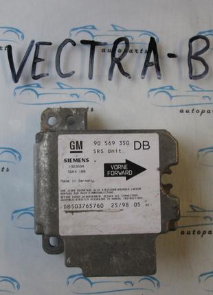 Блок управления airbag opel Vectra B, 90569350